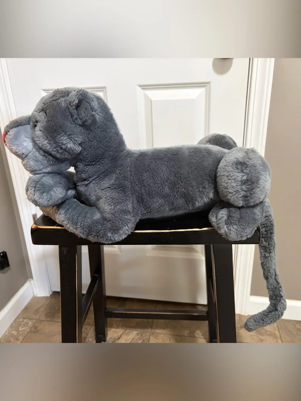 Disney Gray Plush Seal Stuffed Animal